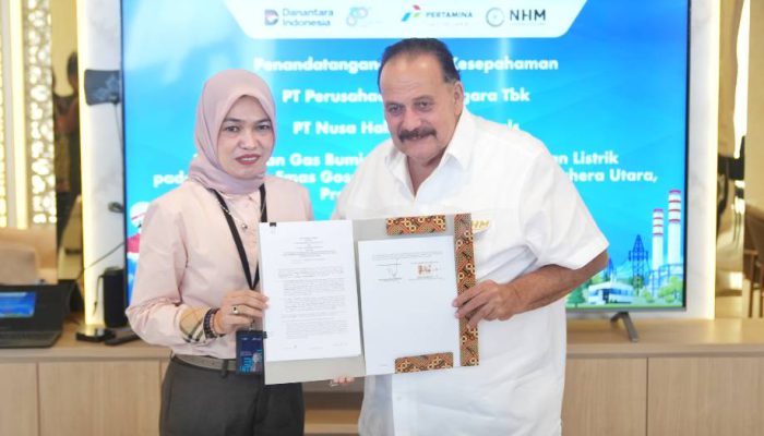 PGN Jalin Kerja Sama Strategis dengan PT Nusa Halmahera Minerals untuk Pasok Gas ke Tambang Emas