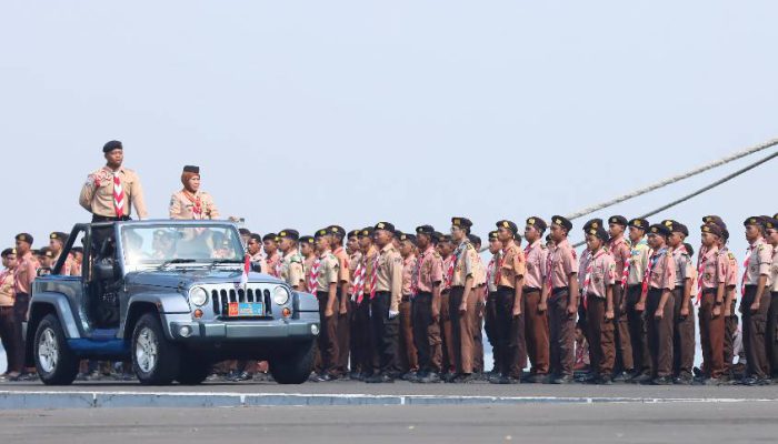 Gubernur Khofifah Ajak Anggota Pramuka Jatim Jadi Agen Perubahan Bangsa