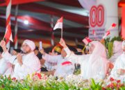Rayakan HUT ke-80 RI, Ribuan Umat Padati Grahadi dalam Dzikir dan Sholawat Bersama