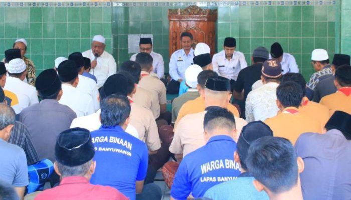 Lapas Banyuwangi Gelar Doa Bersama Lintas Agama untuk Keselamatan Bangsa