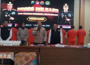 Berantas Peredaran Narkoba, Polres Kediri Tangkap 16 Tersangka dan Sita Ribuan Barang Haram