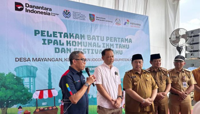 Atasi Limbah Tahu, PGN dan KLH Kolaborasi Bangun IPAL di Jombang