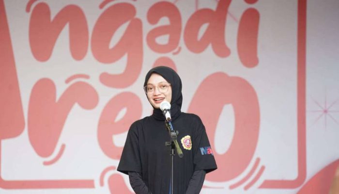 Rayakan Kemerdekaan, Mbak Vinanda Ajak Warga Kediri Tumbuhkan Kreativitas Lewat Jalan Santai