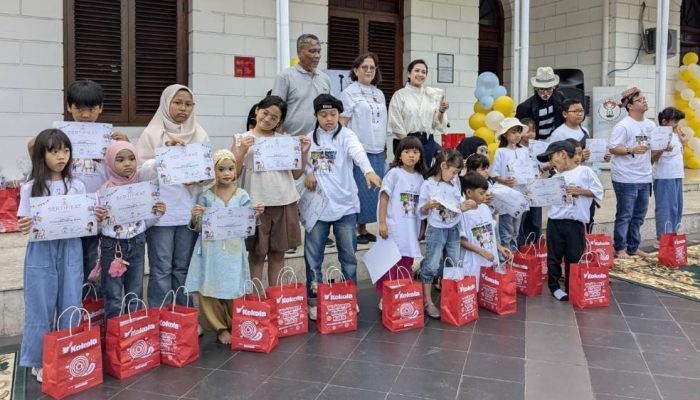 Pameran Lukisan Anak YKAI Jatim Hidupkan Galeri Merah Putih Surabaya