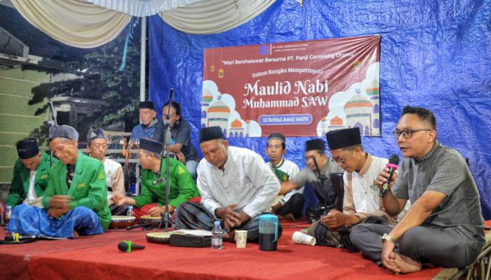 Maulid Nabi dan Peresmian Kantor Baru PT Panji Gemilang Utama Mojokerto.