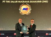 Kinerja Unggul di Sektor Logistik, JNE Sabet Courier of The Year ILA 2025