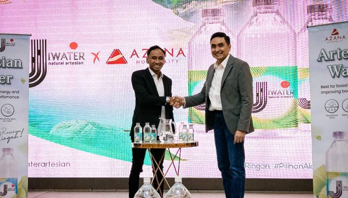 Jiwater Hadir di Seluruh Hotel Azana Hospitality, Bawa Pengalaman Hidrasi Sehat ke Dunia Perhotelan