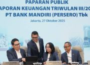 Bank Mandiri Kuartal III 2025: Kredit Tumbuh 11%, Aset Rp2.563 Triliun.