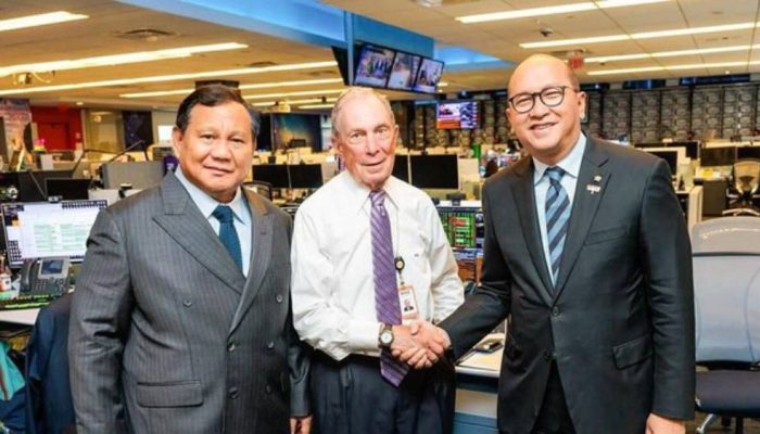 Prabowo Bertemu Bloomberg, Fokus Peningkatan SDM Indonesia dan Kerja Sama Danantara
