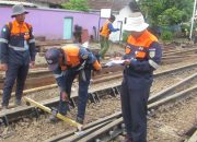 KAI Daop 9 Jember Gencar Lakukan Pembenahan Prasarana Jelang Libur Nataru