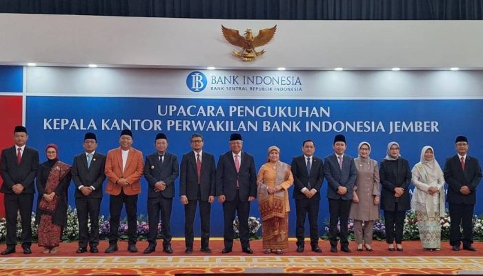 Gubernur BI Kukuhkan Iqbal Reza Nugraha Sebagai Kepala BI Jember yang Baru
