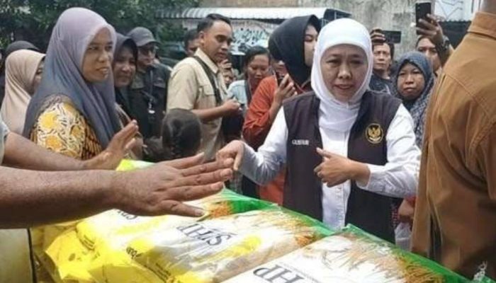 Jelang Ramadan 1447 H, Pemprov Jatim Gelar Pasar Murah dan Bagikan Beras Gratis di Sidoarjo
