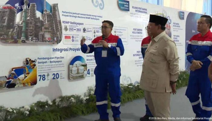 Resmikan Kilang RDMP Balikpapan, Presiden Prabowo Targetkan Swasembada Energi