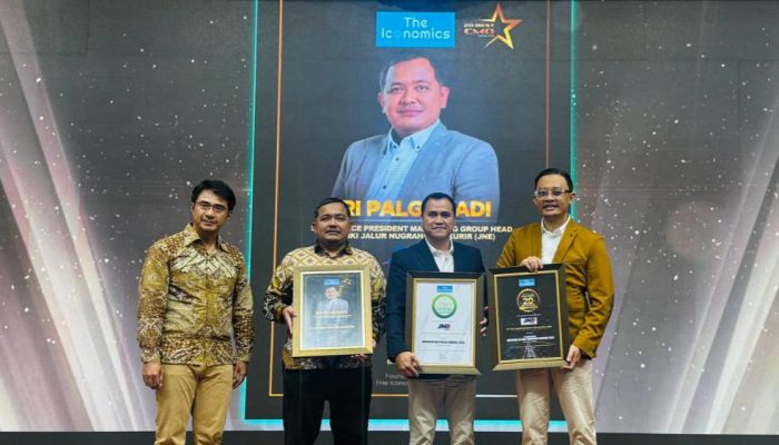 JNE Borong Tiga Penghargaan di Marketing & Halal Summit 2026