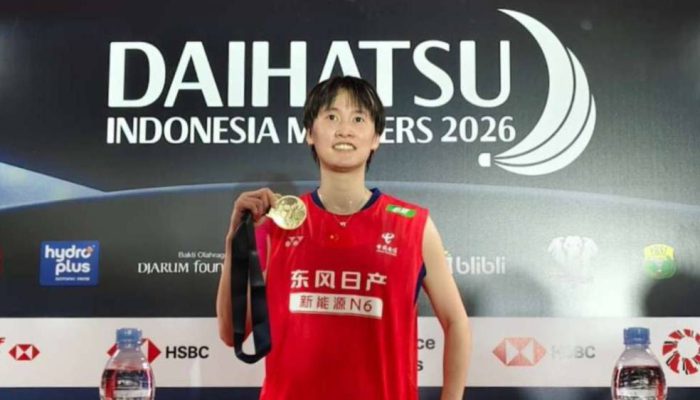 Tak Terbendung, Chen Yu Fei Juara Indonesia Masters 2026