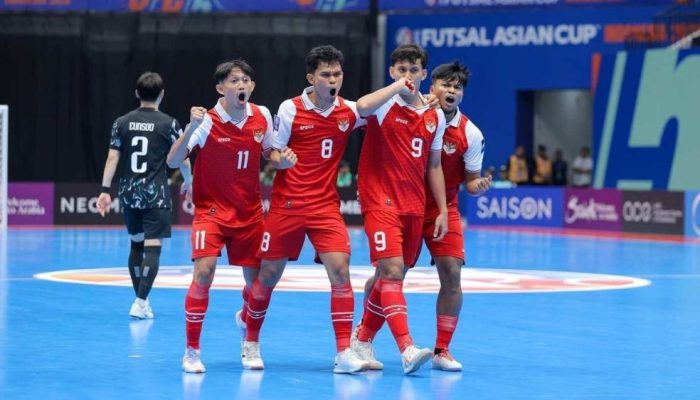 Piala Asia Futsal 2026: Timnas Indonesia Gasak Korea Selatan 5-0