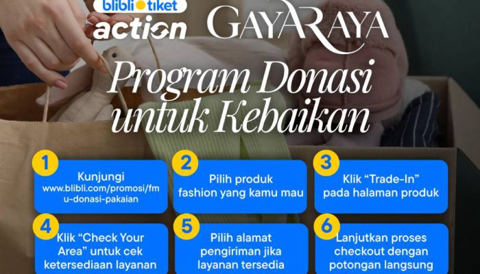 Blibli Dorong Gaya Hidup Mindful di Ramadan Lewat Donasi Pakaian Layak Pakai