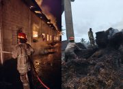 Gudang Tembakau Panduman Jember Ludes Terbakar, Kerugian Mencapai Rp31 Miliar