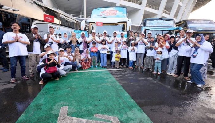 Mudik Bersama BUMN 2026: SIG Lepas 1.653 Pemudik ke Berbagai Penjuru Nusantara