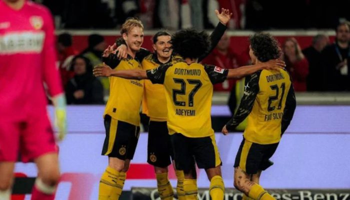 Dortmund Menang Dramatis, Dua Gol Penghujung Laga Bungkam Stuttgart