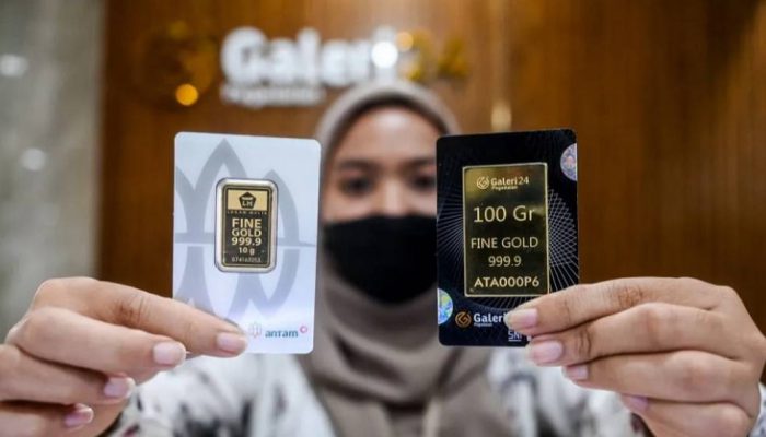 Tak Bergerak, Harga Emas Pegadaian Bertahan di Level Sebelumnya