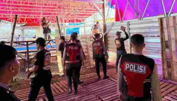 Laporan Warga, Polisi Bongkar Arena Judi Sabung Ayam di Sedati Sidoarjo
