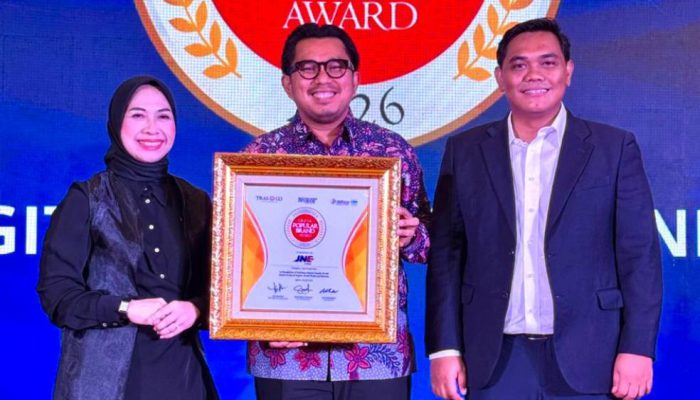 JNE Raih Golden Brand dan Digital Popular Brand Award 2026