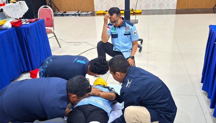 Siaga Hadapi Keadaan Darurat, TTL Bekali Pegawai dengan Sertifikasi P3K