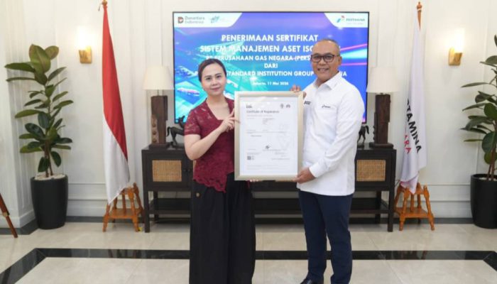 Perusahaan Gas Negara Raih ISO 55001, Perkuat Ketangguhan Infrastruktur Gas Bumi Nasional