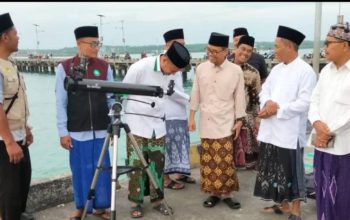 Hilal Terlihat di Lamongan, Kemenag Jatim Laporkan Hasil Rukyat Dzulhijjah 1447 H ke Pusat