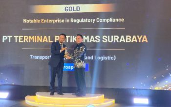 PT Terminal Petikemas Surabaya Sabet Penghargaan Gold di IRCA 2026