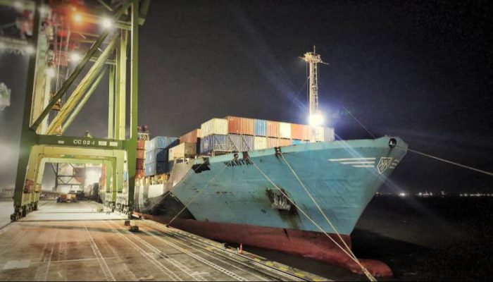 TPK Teluk Lamong Sambut Layanan SCJX, Buka Akses Langsung ke Pelabuhan Utama Tiongkok Selatan