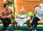 Jatim dan Australia Perkuat Kemitraan Kebencanaan, Khofifah Dorong Relawan hingga Pesantren Tangguh Bencana