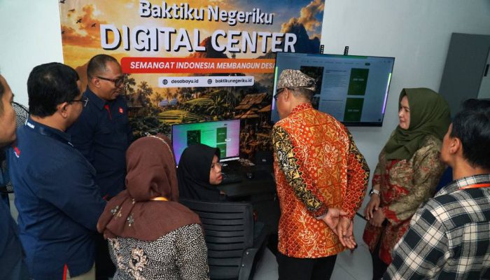 Lewat Baktiku Negeriku, Telkomsel Dorong Transformasi Digital dan Kemandirian Desa Bayu