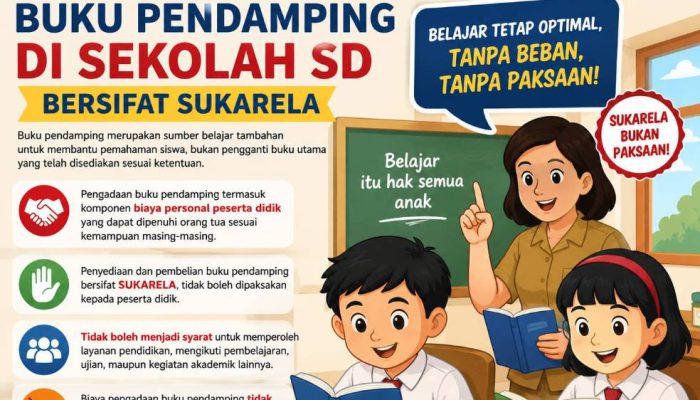 Dinas Pendidikan Lamongan Ingatkan Sekolah Tidak Memaksa Pembelian Buku Pendamping