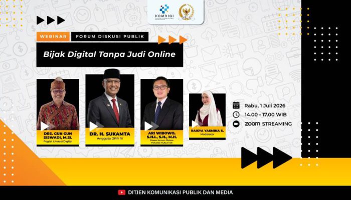 Literasi Digital Jadi Senjata Utama Hadapi Maraknya Judi Online