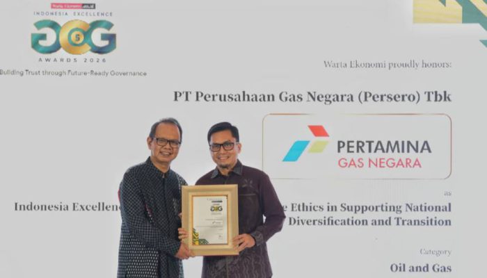 Bukti Kepatuhan dan Integritas Tata Kelola Perusahaan, PGN Raih Penghargaan Indonesia Excellence Good Corporate Governance Awards 2026