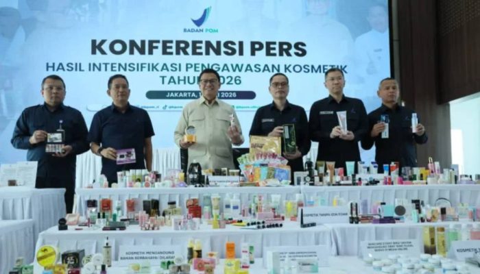 Pengawasan Diperkuat, BPOM Ungkap Peredaran 2,1 Juta Kosmetik Ilegal