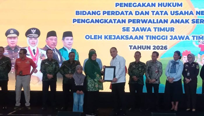 Kejati Jatim Beri Kepastian Hukum bagi 507 Anak Lewat Penetapan Perwalian