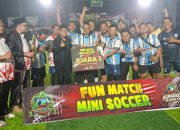 Mini Soccer Asparagus Jadi Miniatur Muktamar NU, Ratusan Gus Gaungkan Sportivitas