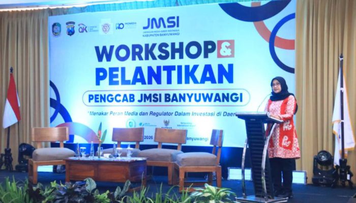 JMSI Banyuwangi Resmi Dikukuhkan, Bupati Ipuk: Media Adalah Mitra Pembangunan Daerah