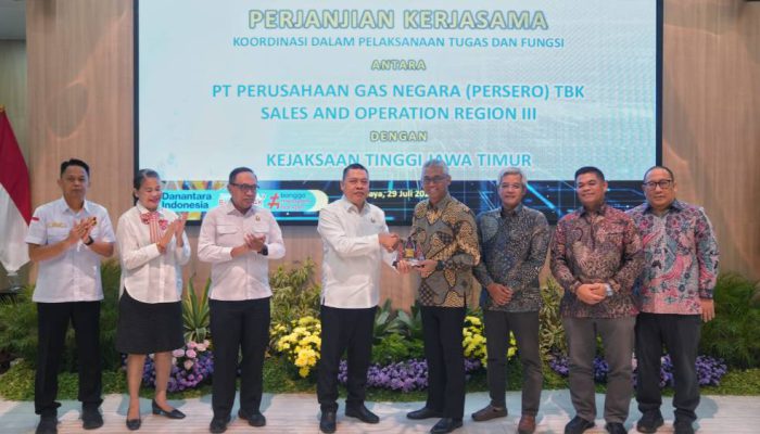 Perkuat GCG dan Kepastian Hukum, Kejati Jatim dan PGN Jalin Sinergi Strategis