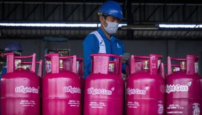 Harga LPG Non Subsidi Turun, Pertamina Pangkas Harga Bright Gas 5,5 Kg dan 12 Kg
