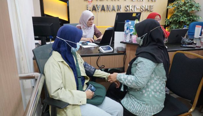 Cegah Kanker Serviks, 400 Peserta Tuntaskan Vaksinasi HPV Dosis Ketiga di BBPOM Surabaya