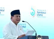 Prabowo Cetuskan Istilah “Jas Ijo” di Muktamar ke-35 NU: Jangan Lupakan Jasa Ulama
