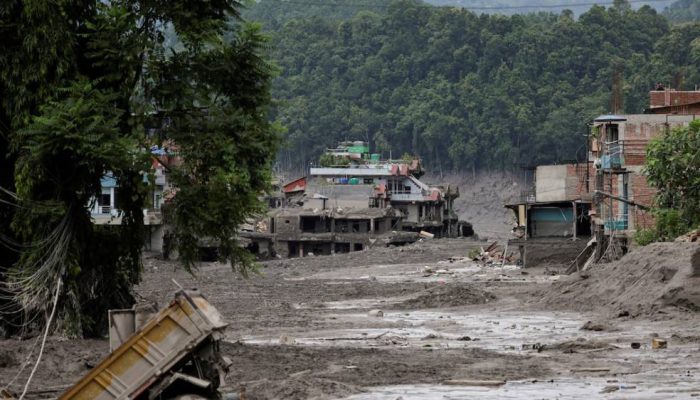 Korban Banjir Bandang dan Longsor Nepal-Tibet Tembus 584 Orang, 2.482 Masih Hilang