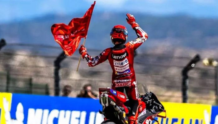 Menang di Aragon, Marc Marquez Tempel Ketat Jorge Martin di Klasemen MotoGP