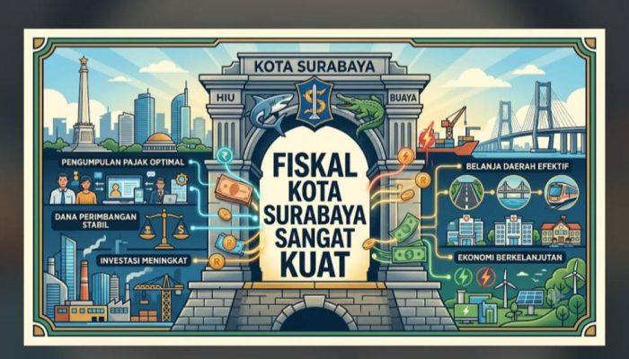 APBD Surabaya di Atas 32 Provinsi, PWI Jatim Dorong Penguatan Kemandirian Fiskal