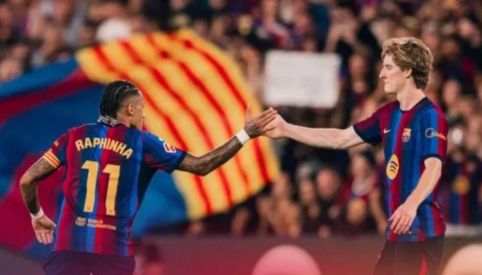 Barcelona Hantam Rayo Vallecano 5-2, Raphinha dan Yamal Jadi Bintang