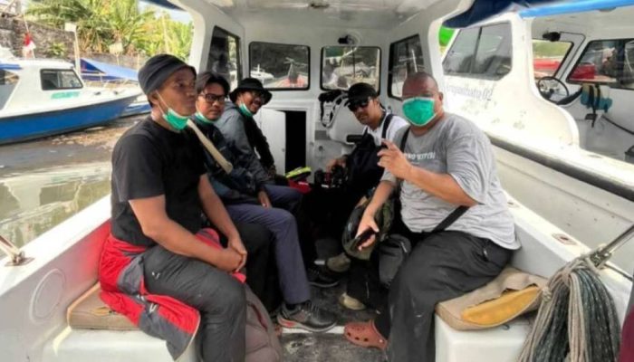 Lima Jurnalis Hilang Kontak Saat Liput Erupsi Gunung Anak Krakatau, Tim SAR Lakukan Pencarian
